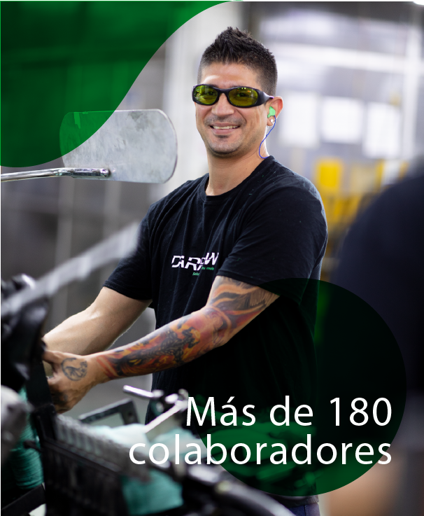 Más de 180 colaboradores Colaboradores Darrow