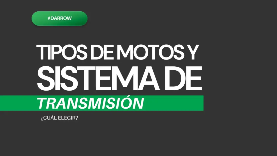 Tipos de motos y cómo cambia su sistema de transmisión