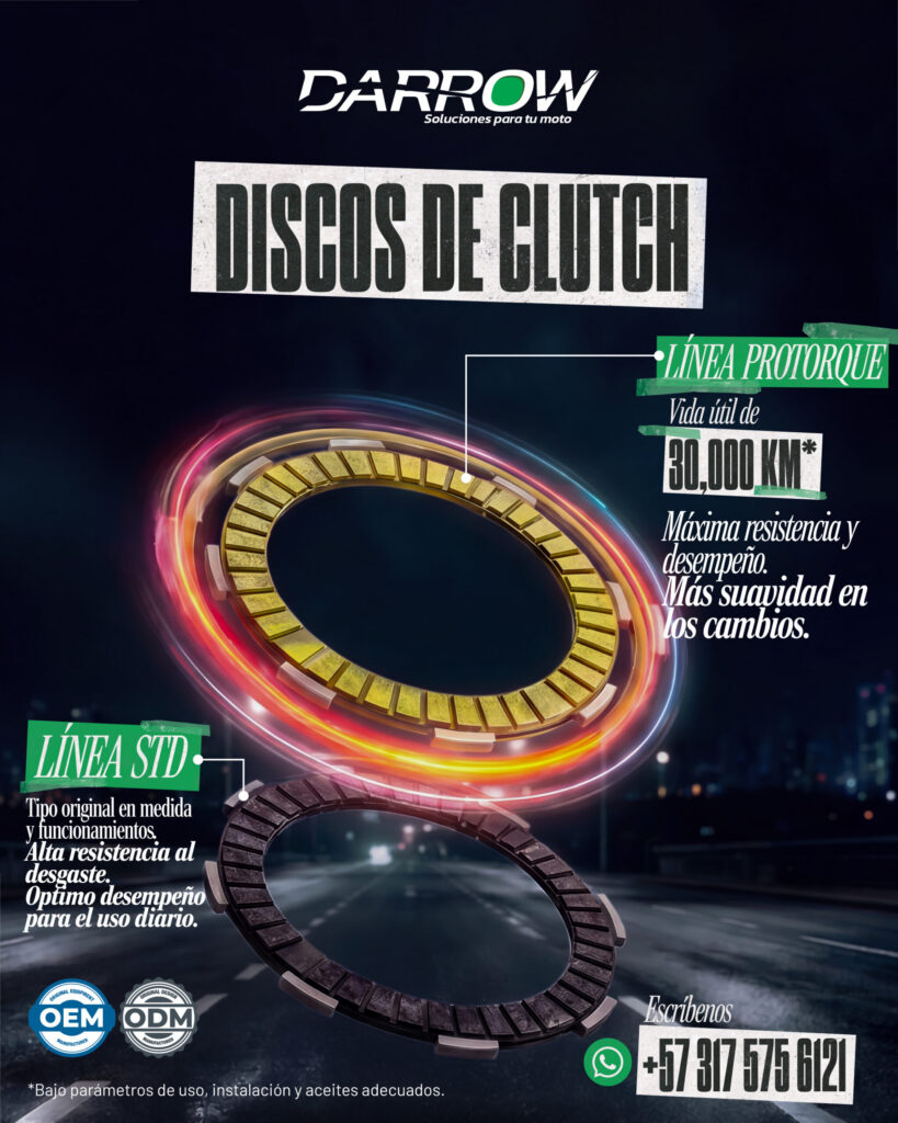 Discos de clutch DARROW