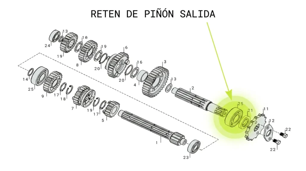 Aplicación de retenedor 4