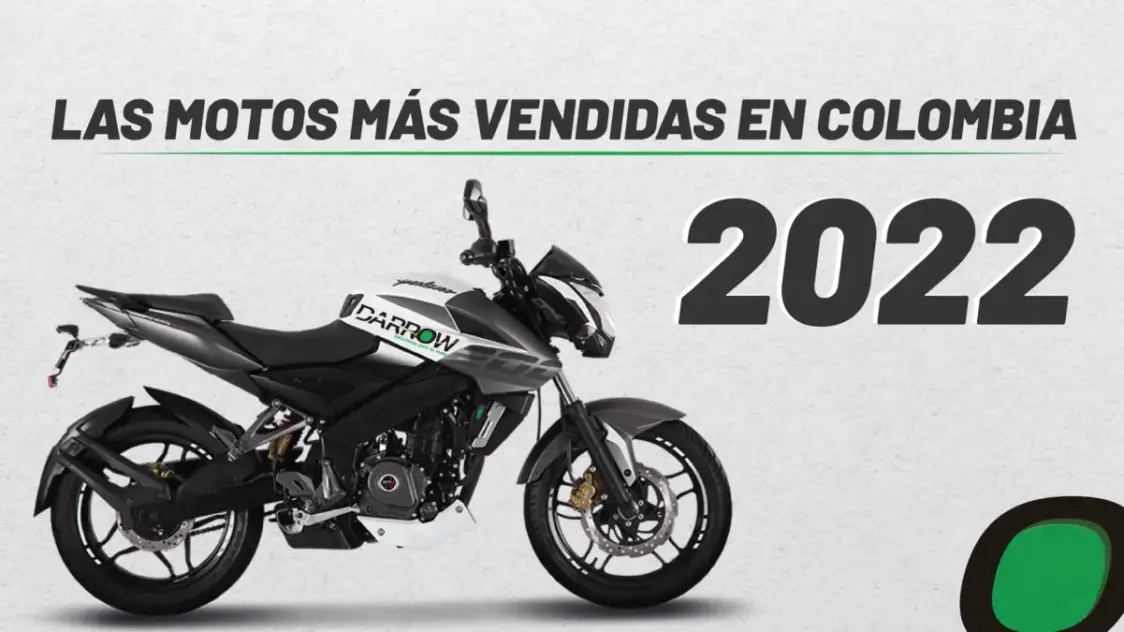 Las motos más vendidas en Colombia 2022